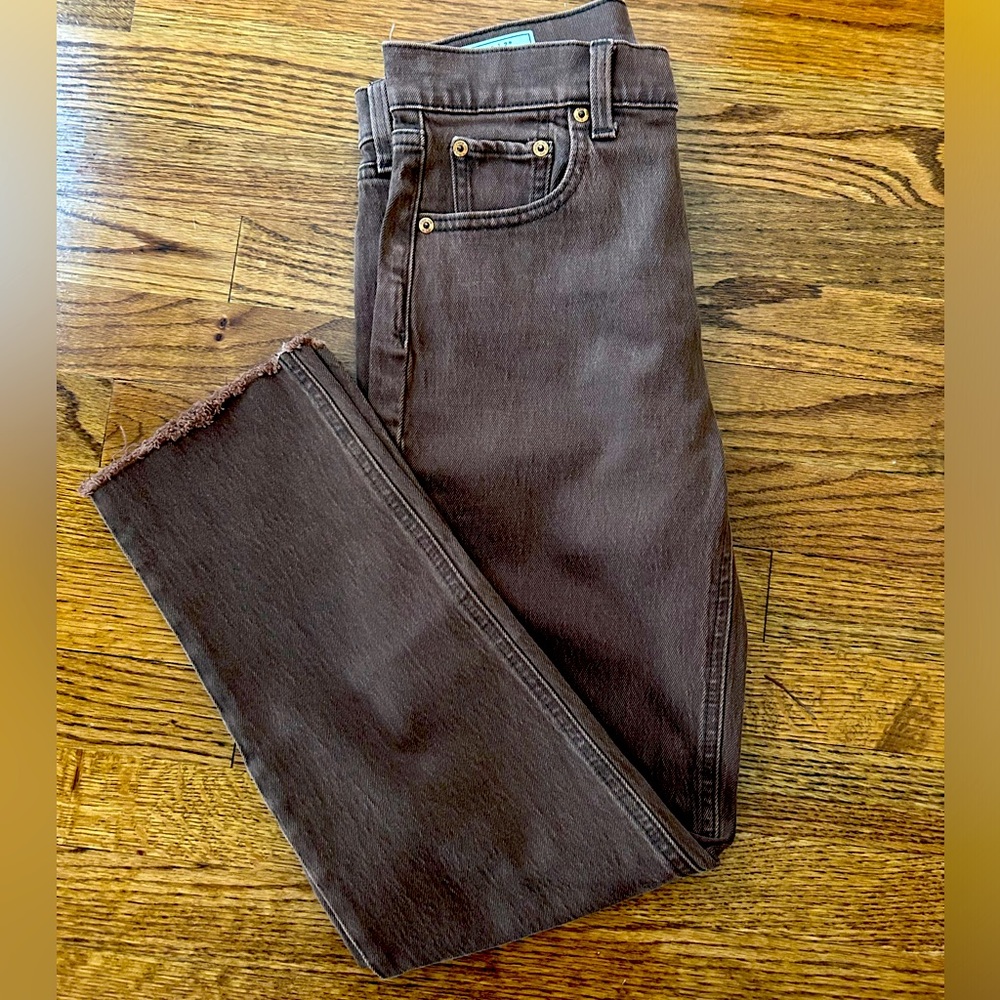 Gap cheeky straight high rise jeans